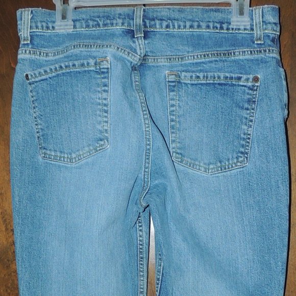 Old Navy - Just Below The Waist - Bootcut - Stretch Distressed Jeans - Picture 3 of 5